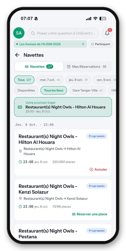 OnEvent app screenshot